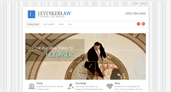 Desktop Screenshot of leydikerlaw.com